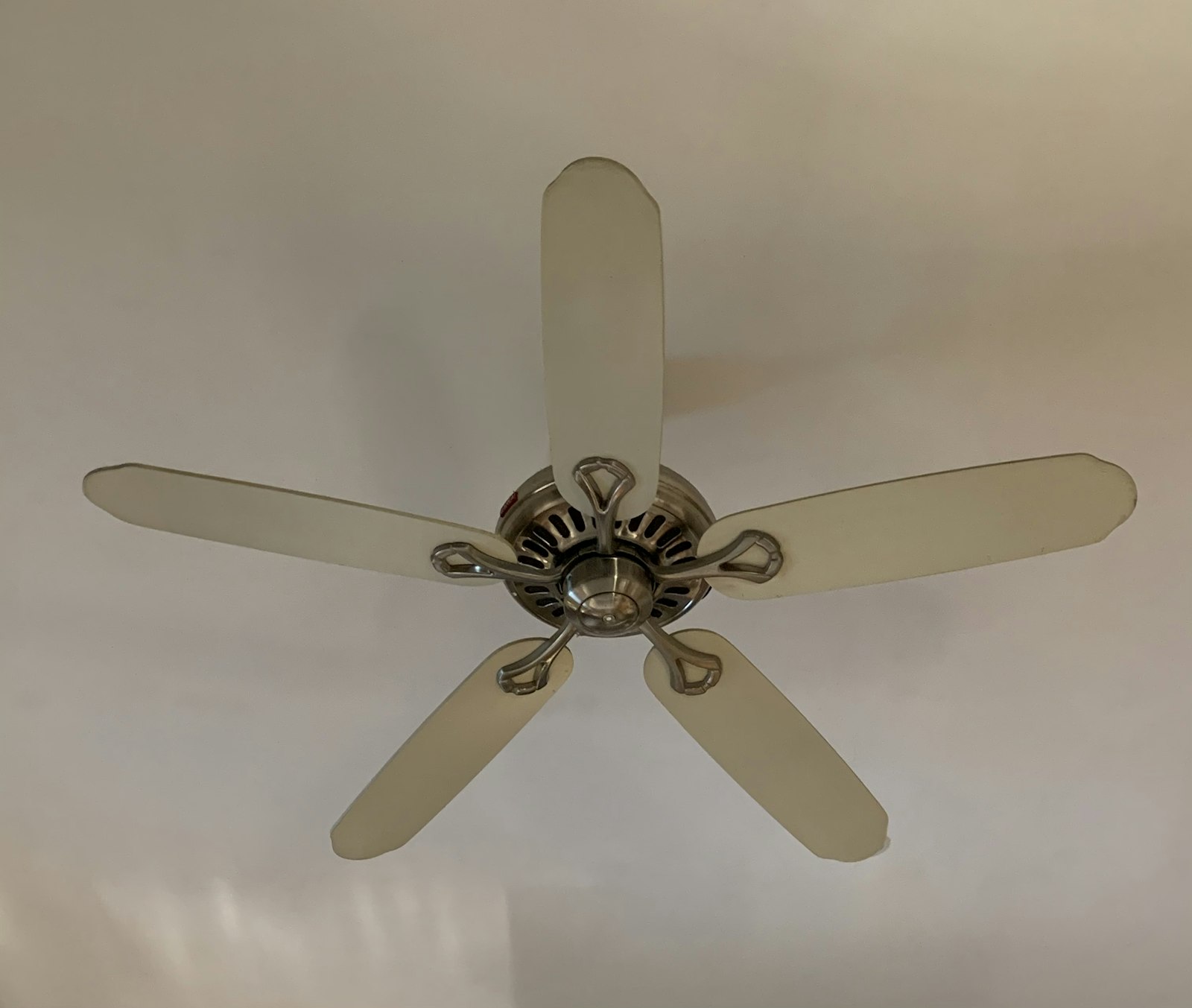 White ceiling fan